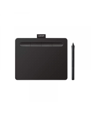 Wacom - WCM-CTL-4100/K0-CX Graphic Tablet - for Drawing (Black) Small (7.8-inch x 6.3-inch) | Battery Free Pen with 4096 Pressure | Compatible with Windows, Mac & Android
