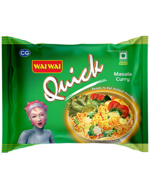 Wai Wai Quick Masala Curry 75gm