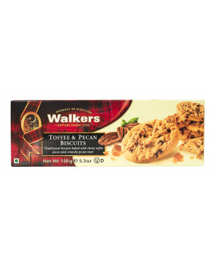 Walkers Toffee & Pecan 150g