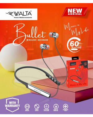 Walta Bullet Neckband Headphone 
