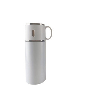 Homeglory Metal Button Vacuum Flask 1ltr (HG-TP1000B)