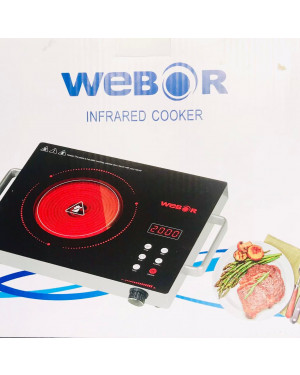Webor Single Pan Infrared Cooktop With Handle Wbirsp02