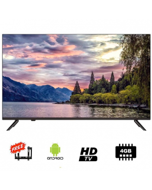 Wega 32 Inch Smart Led Tv with Android 9 - Black