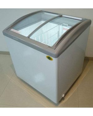 Western 220L Curved Glass Freezers, (NWHF225GCL)