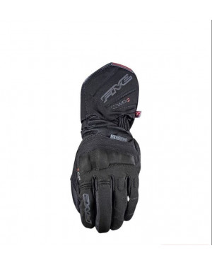 FIVE WFX2 EVO WP Black Winter Gloves with Knuckle Protection for Motorcycle/Scooter