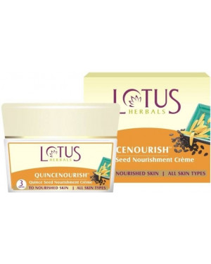 Lotus Herbals Wheatnourish Wheatgerm Oil and Honey Facial Massage Cream 50g