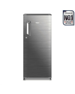 Whirlpool 205 Indesit ROY 3s Lumia Steel LTR 81015 Direct Cool Single Door Refrigerator 190L
