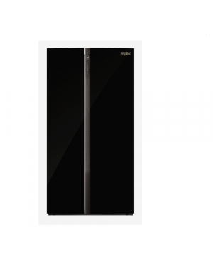 Whirlpool Side-by-Side Refrigerator 603 Ltr WS SBS 603 CRYSTAL BLACK 21161