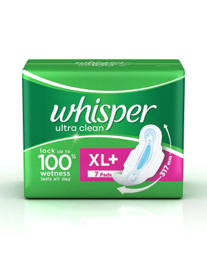 Whisper Ultra Clean Xl Pad 7pcs