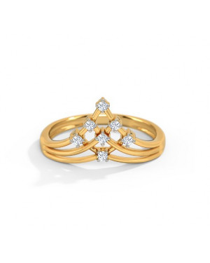 White feather's Alosha Glow Diamond Ring for Women