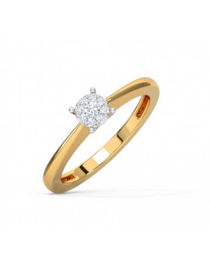 White Feather's Berina Solitaire Ring For Women