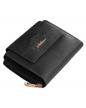 WildHorn Nepal RFID Protected Genuine Leather Wallet for Women (WHLW 1003)