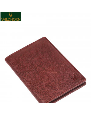 Wildhorn Nepal 100% Genuine Leather Rfid Protected Passport Holder Cover Case (Whph001 Maroon)