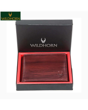 Wildhorn Nepal Top Grain Leather Wallet For Men Ultra Strong Stitching Handcrafted Rfid Blocking Slim Billfold With 10 Card Slots (Wh 2083 Woodbine)