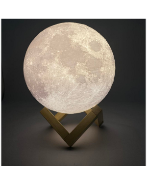 Wireless Moon Lamp With Battery Backup 12cm