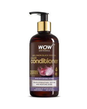WOW Skin Science Red Onion Black Seed Oil Hair Conditioner (300ml)