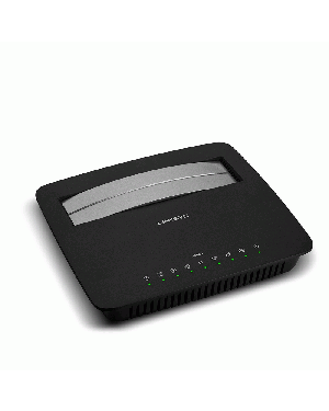 Linksys X3500-AP Modem Router DSL N750- Black