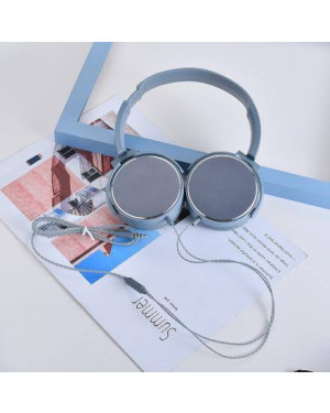 Ximi Morandi Series Nordic Style Metal Headphones (Grayish Blue)