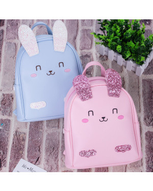 Ximi Vogue Life Lovely Glitters Rabbit Ears Backpack for Children