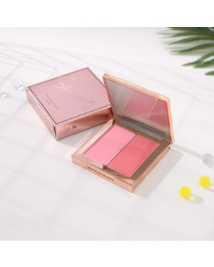 Ximi Vogue Life Radiance 2-Color Blush 2#Peach Blossom