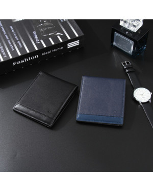 Ximi Vogue Life Simple Style Horizontal Short Wallet for Men