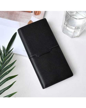 Ximi Vogue Life Stitching Leather Long Wallet for Men