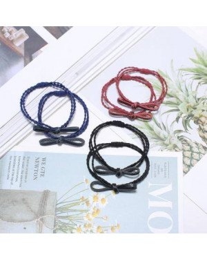 Ximi Vogue Life Stylish Elegant Bowknot Hair Rope (1 Pair)