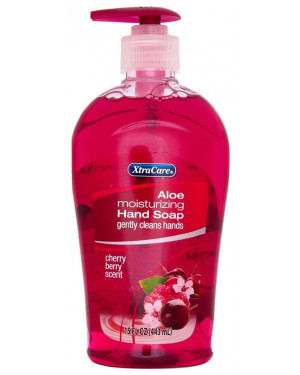 XtraCare Aloe Moisturising Liquid Hand Soap Cherry Berry 443mL