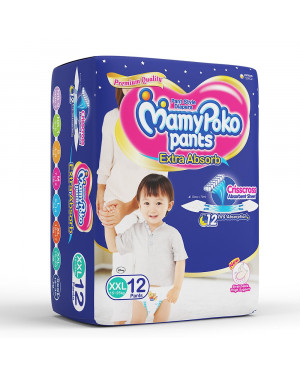Mamy Poko Pant Style Diapers XXL-12 Count