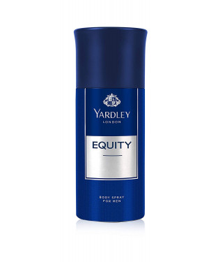 Yardley Equity Body Spray, Fresh Inviting Fragrance, All-Day Long, 150Ml