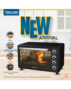 Yasuda OTG 32 L 1600 Watts Oven Toaster Griller YS-OTG32