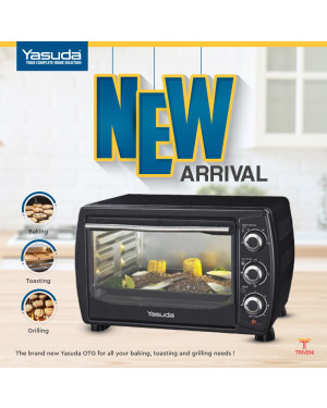 Yasuda OTG 18 L 1380 Watts Oven Toaster Griller YS-OTG18