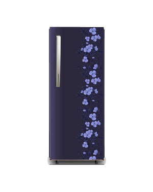 Yasuda Single Door Refrigerator Floral PCM in Jade Purple Color 200 Ltr YGDC200JP