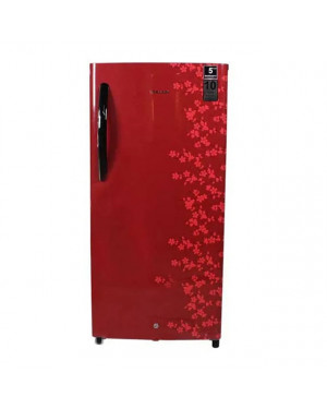 Yasuda Single Door Refrigerator 200 Litres in Floral PCM in Red Color YGDC200RE