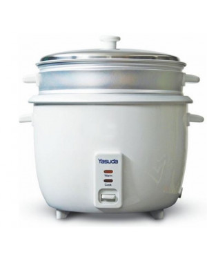 Yasuda 1.8 Litre Drum Rice Cooker with Momo Tray YS-1180Q