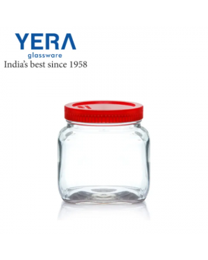 YERA Square Shaped Glass Jar JS-4 1775ML