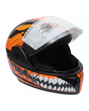 Yeti Helmets Cliff Model Single Visor Full Helmet (Washable)