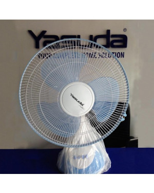 Yasuda Fan YS-TF800N B 16" Inch Table Fan in Blue & White 