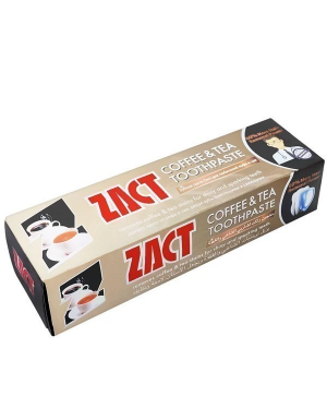 Zact Coffee and Tea Toothpaste 100gm