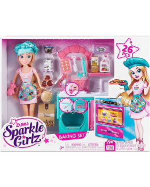 ZURU Sparkle Girlz-Dolls PLAYSET-Dolls & LIFESTYLE-10.5" Doll Sg Bake Off 100183