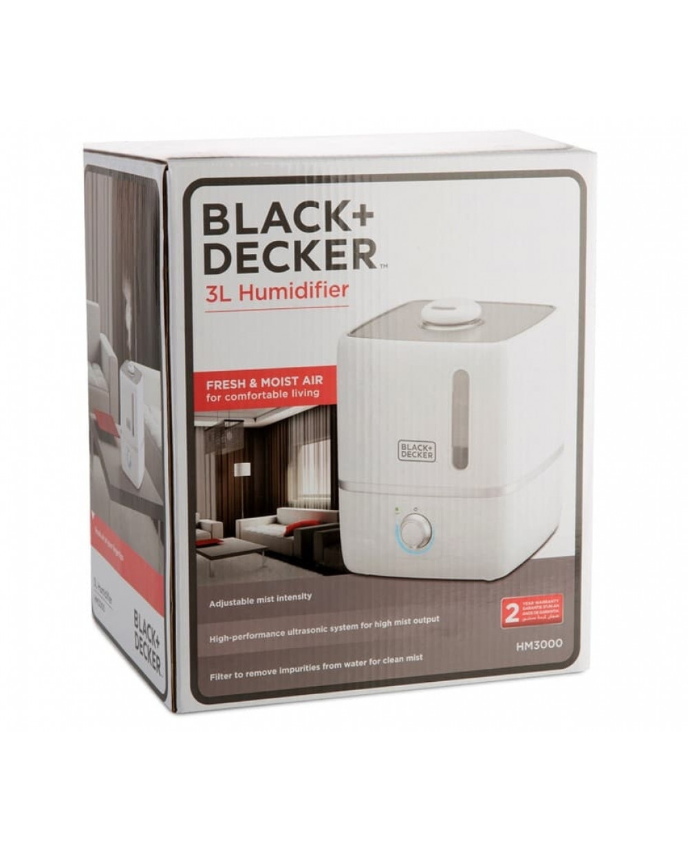 Black & Decker HM3000 3L Ultrasonic Air Humidifier