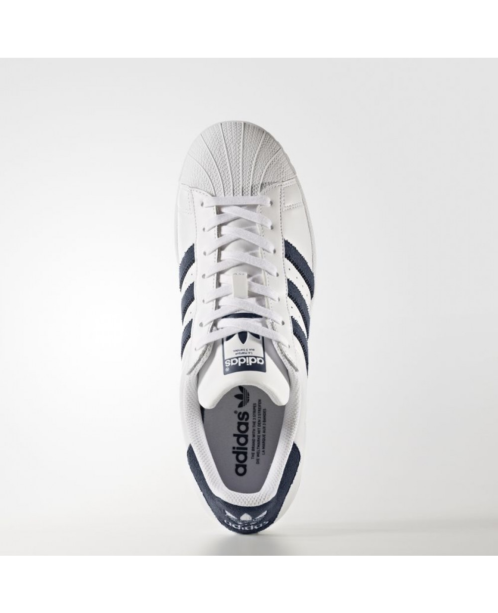 Adidas Superstar Sneaker For Men BZ0190 بلايز بيضاء