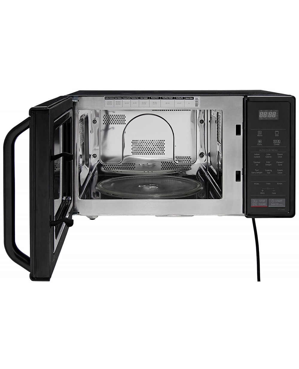 LG 21L Convection Microwave Oven MC2146BL Black