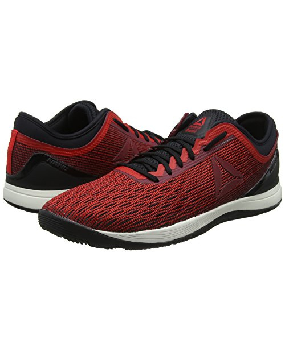 red crossfit shoes