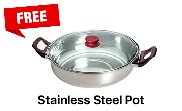 Free stainless steel Pot