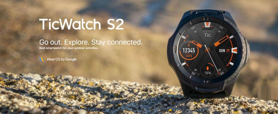 Mobvoi TicWatch S2 Waterproof Smartwatch for Men and Women - Smart Bands -  Wearables / Gears - Mobiles \u0026 Tablets - Electronics
